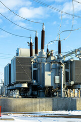 High voltage switchgear with transformer