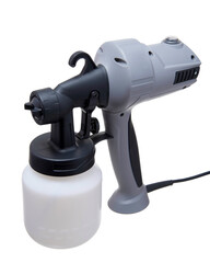 Pulverizer for painting and repair, isolated on a white background