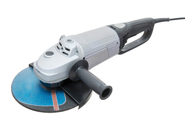vibratory grinder with an abrasive disc for cutting