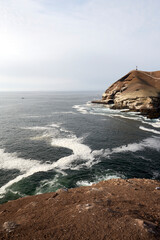 Beaches south of lima, Peru.