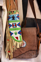 Beaded Indian Knife Sheath