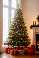 IA arbol de navidad con regalos, luces y otros objetos.
La magia de la Navidad en nuestro &aacute;rbol