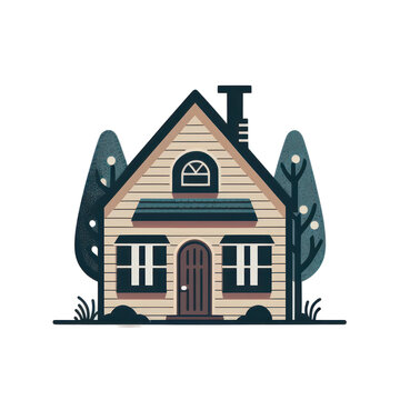 recommend clip art: House,Home logo icon. Generative AI.