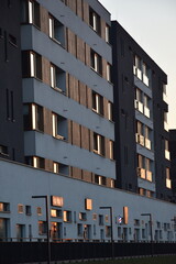 Obraz premium apartment building