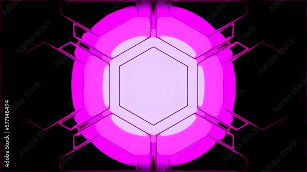 Poster pulsating abstract pattern of technological sign. design. technological pattern with simple cyber an