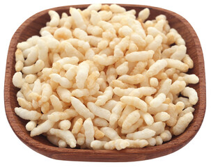 Puffed rice in a bowl