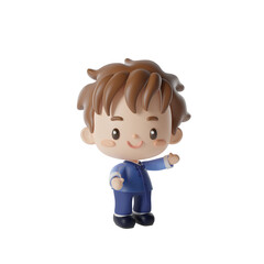 Hanbok Man 3D Illustration-13