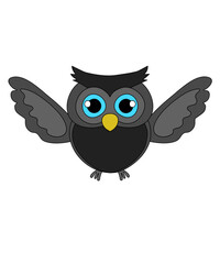 Cute Cartoon Owl