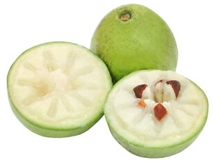 Chrysophyllum cainito or star apple