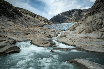 Gletscherwanderung im norwegischen Hochgebirge