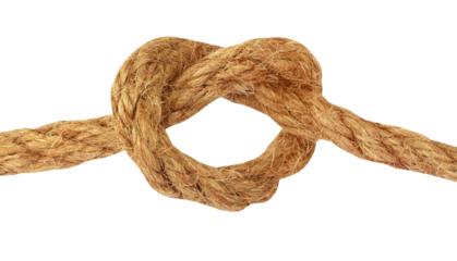 Knot on old rope