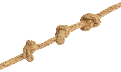 Knot on old rope