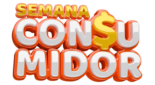 SEMANA CONSUMIDOR SELO 3D 
