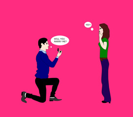 Marriage proposal
