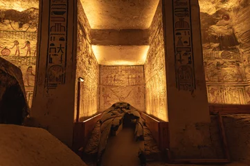 Foto op Plexiglas Tomb of Ramses IV in Valley of the Kings, Egypt © Warren