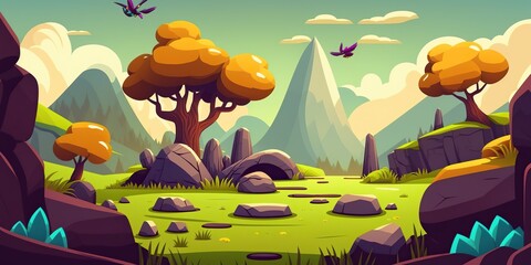 Game_Background_Vector_design