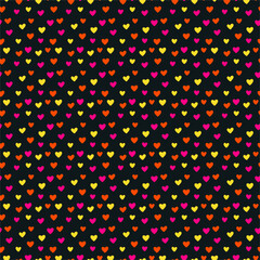 Cute love heart simple seamless pattern for websites background wallpaper