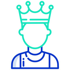 Fototapeta premium King icon