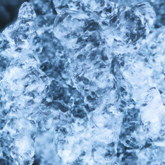Obraz na płótnie Canvas texture macro ice