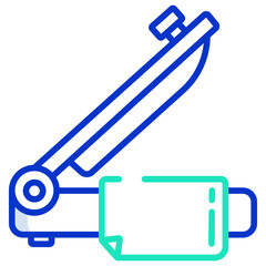 Paper cutter icon