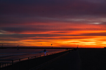 boats on the water at the beach