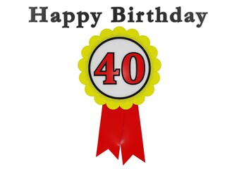 Happy Birthday Button