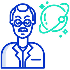 Space research icon