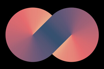 gradient shape geometric wallpaper liquid technology colors abstract