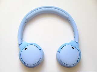 headphones on white background