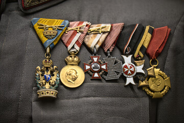 soviet military medal united bravery memorial veterans man vintage icon american ceremony champion...