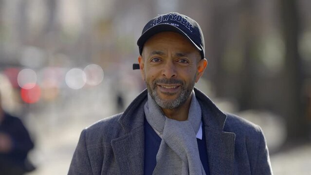 Afro-American Man in New York - travel photography