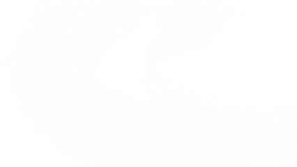 Shades of gray abstract digital minimal illustration on transparent background.