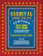 Carnival Event Flyer Poster
