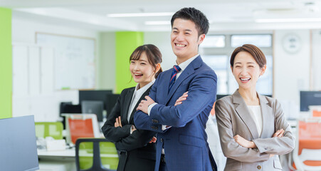 ビジネスパーソンのポートレート