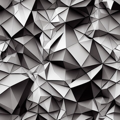 abstract background with triangles A black and white background with a pattern of triangles