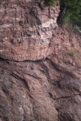 Rock formations from Painted Rocks National Seashore