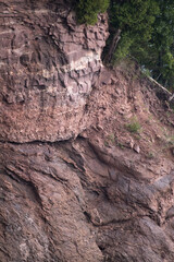 Rock formations from Painted Rocks National Seashore