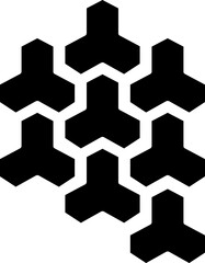 brick paver icon vector logo template on white background..eps