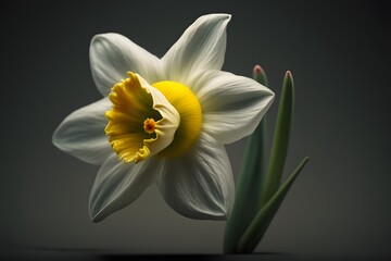 daffodil created using Generative AI Technology