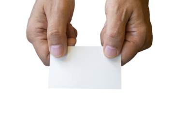 名刺交換のイメージ　フレーム　切り抜き