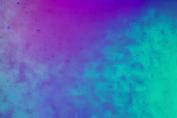Obraz premium Purple blue green abstract background. Magenta teal background with space for design