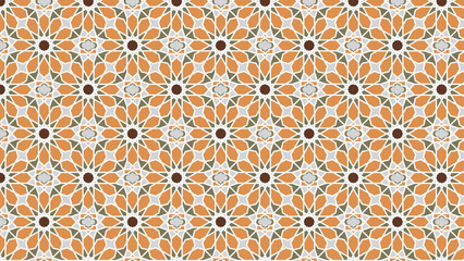 islamic textile pattern, moroccan pattern, ramadan pattern geometri seamless pattern - obrazy, fototapety, plakaty