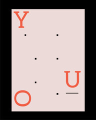 YOU Poster