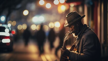 street musician New Orleans - Guitar