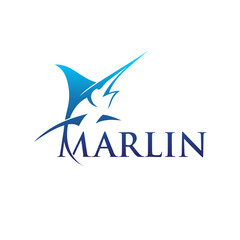 marlin logo design