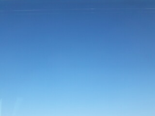 Sky out of the window