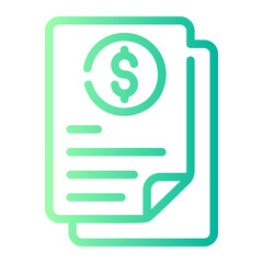 report gradient icon