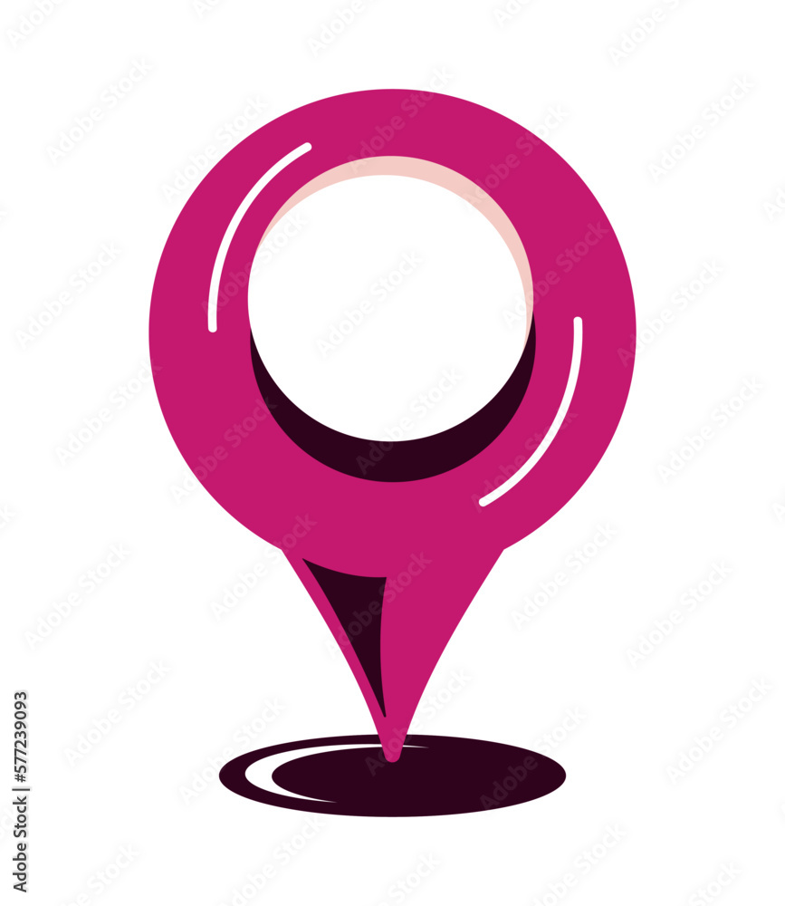 Poster pin pointer location