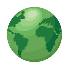 green world planet earth