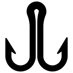 hook glyph icon